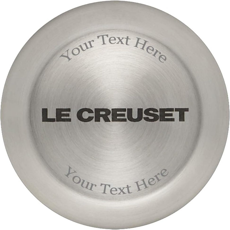 Le Creuset Shallot Signature Enameled Cast Iron Chef's Oven with Stainless  Steel Knob