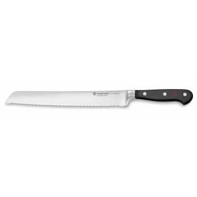 Wusthof Classic - 9" Double-Serrated Bread Knife - Color Options & Engraving Available