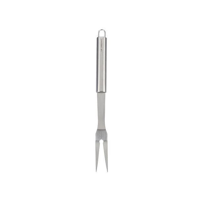 Le Creuset 17 1/2" Outdoor BBQ Two-Pronged Fork - Alphine Outdoor Collection - Stainless Steel