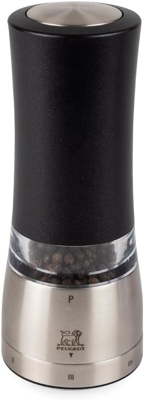 Peugeot Daman Electric u'Select Iridescent Black Pepper Mill - 16cm/6.3"