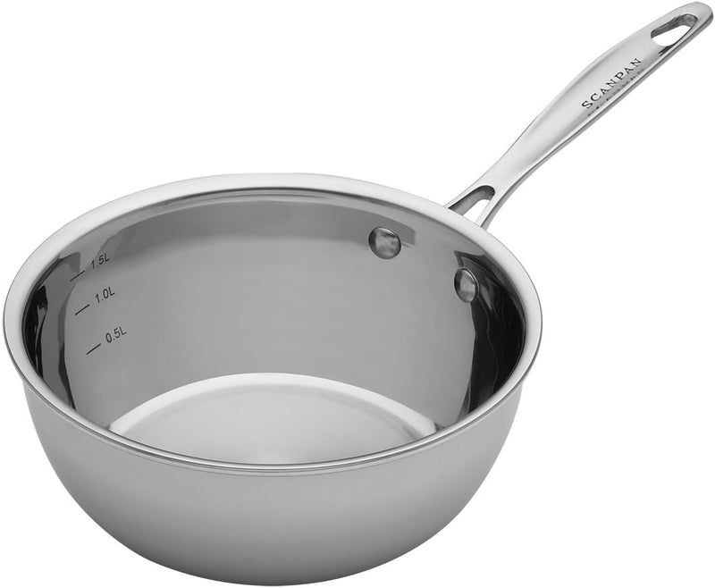 Scanpan Fusion 5 - 8"/2 Qt. Stainless Sauteuse