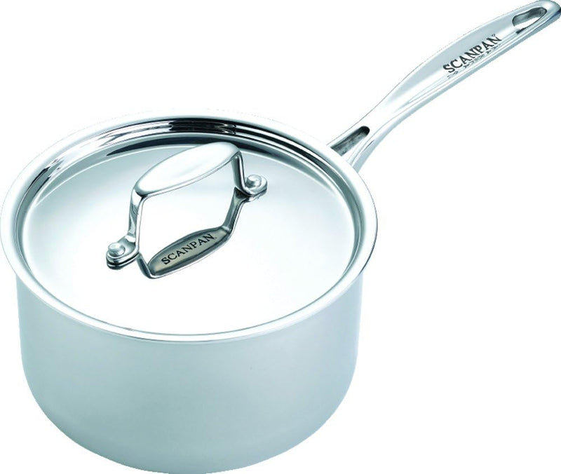 Scanpan Fusion 5 - 1 1/2 Qt. Covered Stainless Saucepan