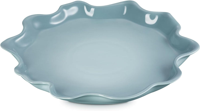 Le Creuset 14" Iris Serving Platter - Sea Salt