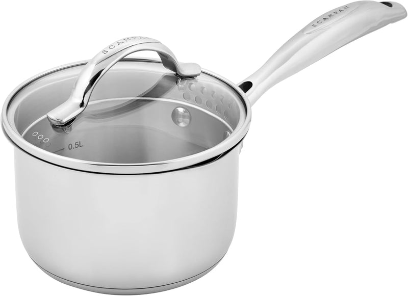 Scanpan STS - 1 1/4 Qt. Covered Stainless Saucepan