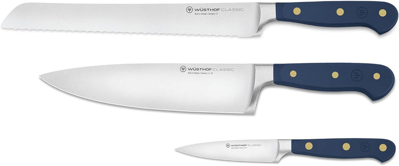 Wusthof Classic Wild Blueberry - 3 Pc. Starter Knife Set