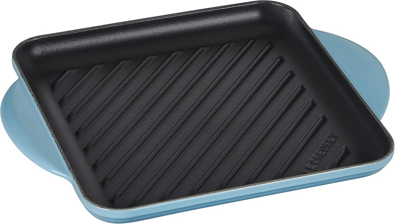 Le Creuset 9 1/2" Square Grill Pan - Caribbean