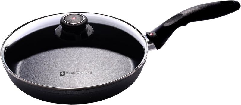 Swiss Diamond - 9.5" Induction Fry Pan w/Glass Lid