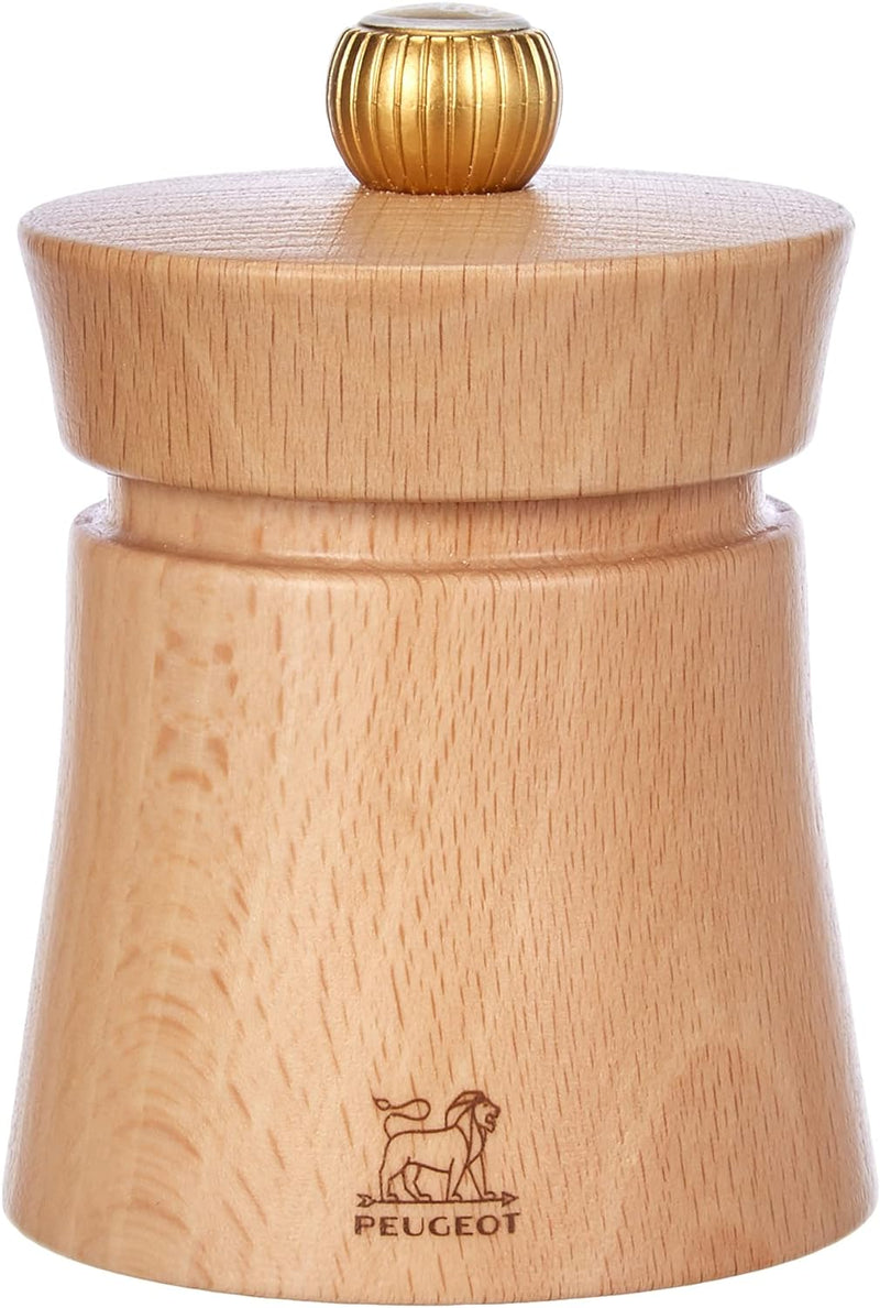 Peugeot Baya Natural Salt Mill - 8cm/3"