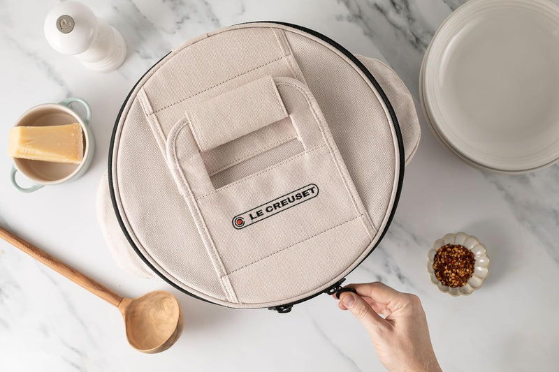 Le Creuset Round Dutch Oven Tote Bag - Ecru