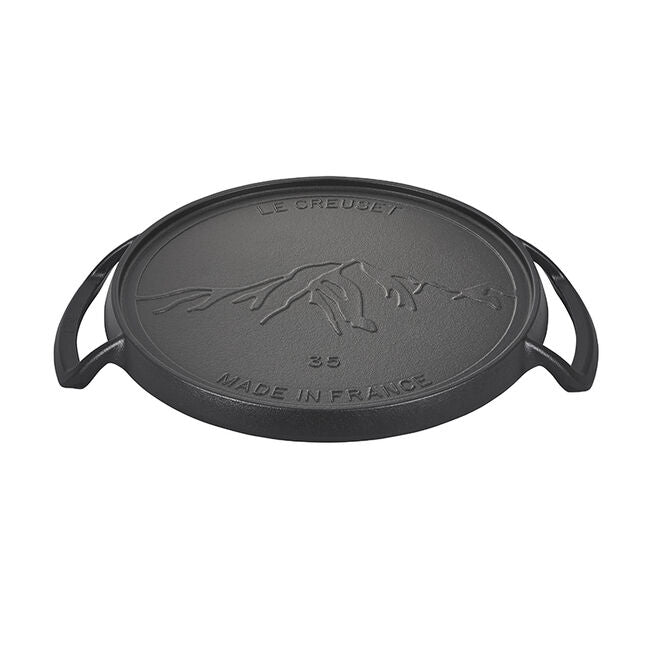 Le Creuset 15" Pizza Pan - Alpine Outdoor Collection - Matte Black