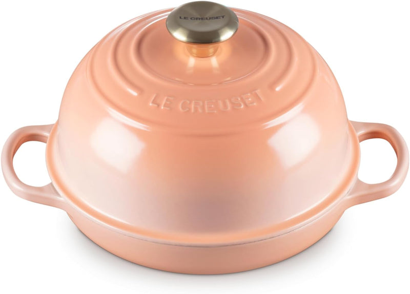 Le Creuset 9 1/2"/1 3/4 Qt. Signature Enameled Cast Iron Bread Oven - Peche