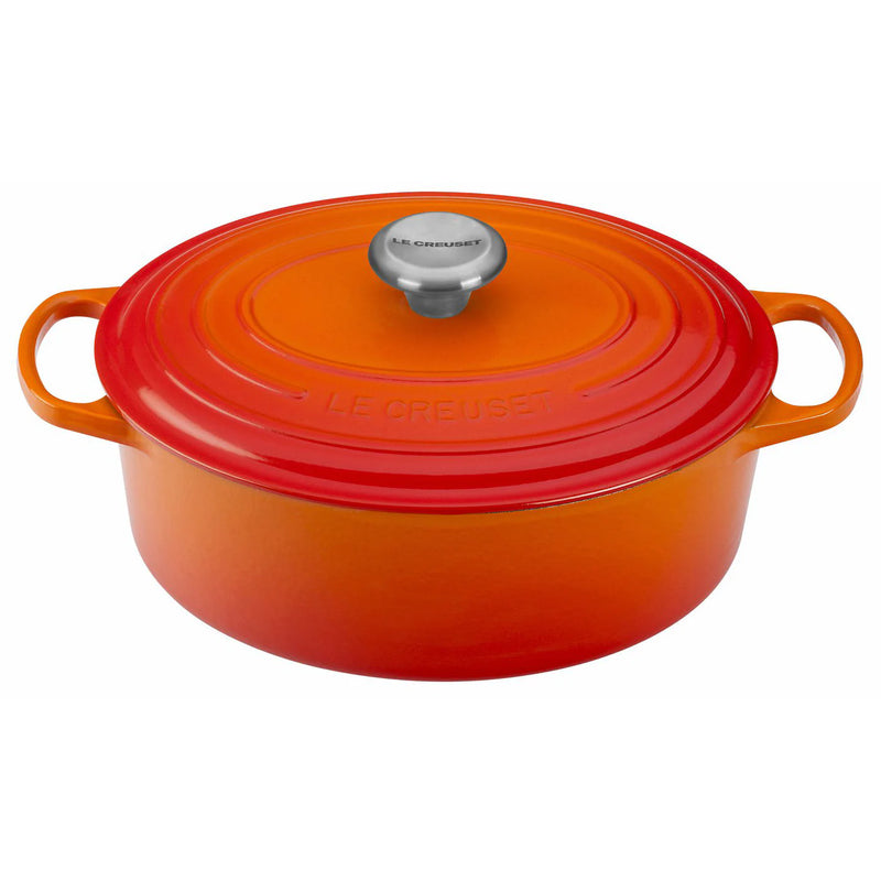 Le Creuset 5 Qt. Signature Oval Dutch Oven - Flame