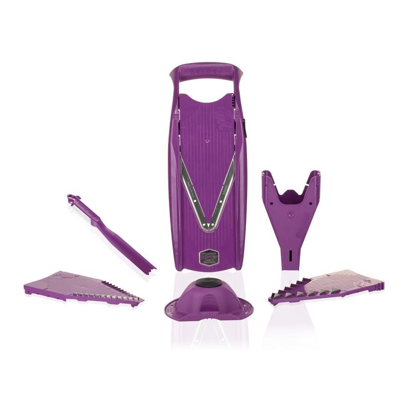 Borner - VPower Mandoline - Purple w/Purple Peeler