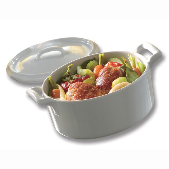 Revol Belle Cuisine Cocotte With Lid 45Cl - White