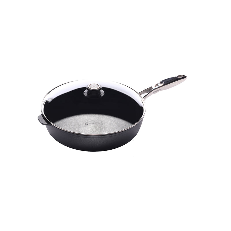 Swiss Diamond - 12.5" Saute Pan w/Stainless Steel Handle & Lid